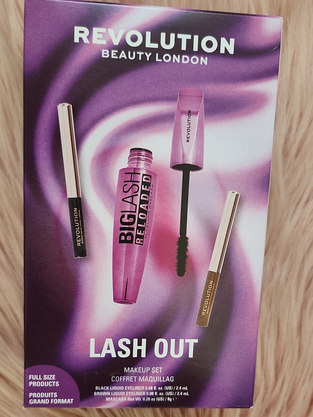 Brand New REVOLUTION BEAUTY LONDON LASH OUT MAKEUP SET